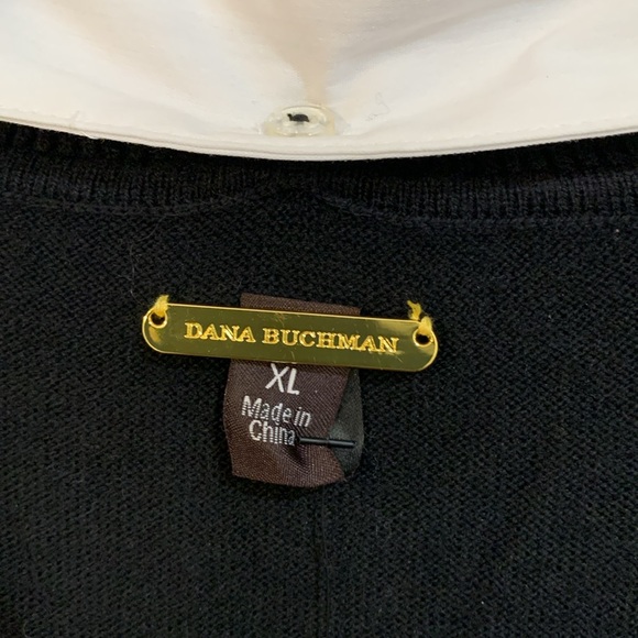 Dana Buchman 3/4 sleeve sweater w/removable collar & sleeve cuffs NWT. Size XL - Picture 5 of 6
